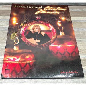 Barbra Streisand Christmas Memories Piano Sheet Music Vocal Guitar 2002